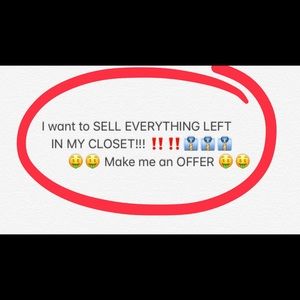 Everything must go!!